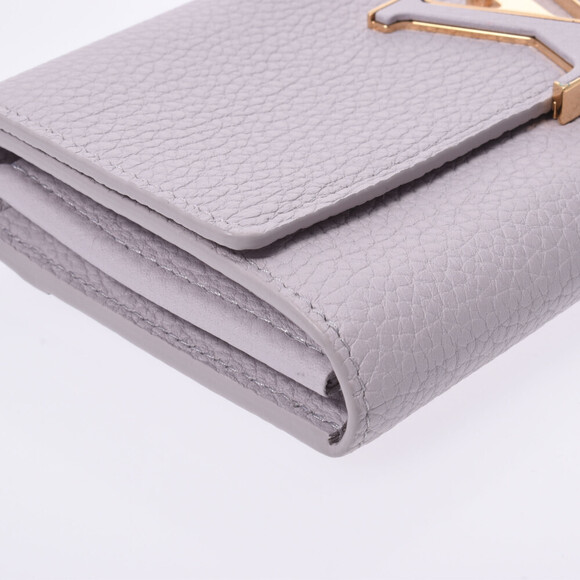 Louis Vuitton Portefeuille Wallet Capucines Bloom Gray Taurillon Long - Picture 5 of 12